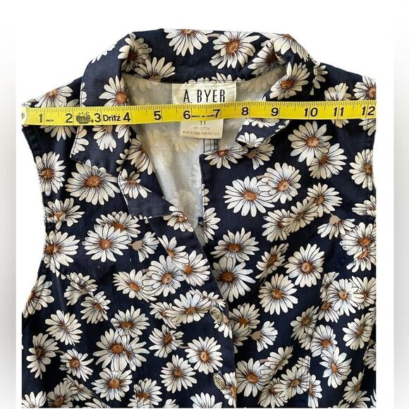 A.Byer y2k Daisy Jumper Sz 11 - Picture 5 of 9